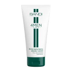 Bandi 4MEN Care Żel do mycia twarzy, włosów i zarostu 150ml