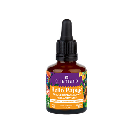 Orientana - Hello Papaya Serum rozjaśniające przebarwienia Witamina C Kwas traneksamowy 30ml