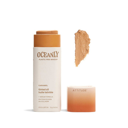 Attitude Oceanly, Olejek koloryzujący, Caramel, 12 g