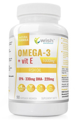 Wish Omega 3 + Vitamina E - 90 kaps.
