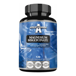 Apollo's Hegemony Magnesium Bisglycinate suplement diety 120 kaps.
