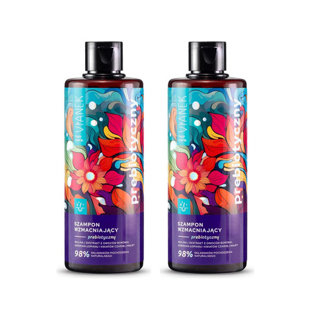 Zestaw: 2x Vianek Prebiotyczny szampon wzmacniający 300ml