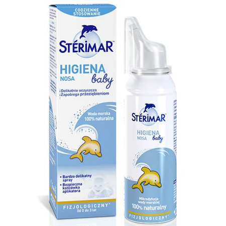 Sterimar Baby higiena nosa fizjologiczny roztwór wody morskiej 100 ml