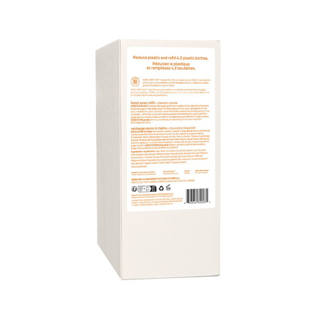 Attitude SUPER LEAVES™, Zapas mydła do rąk w płynie, Liście pomarańczy, 2 L