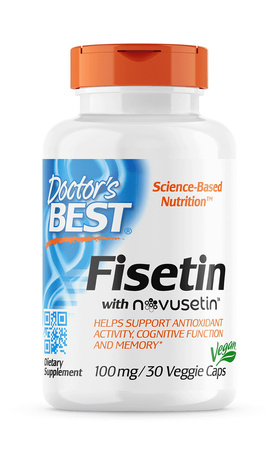 Doctor's Best Fisetin (Sumak) - Novusetin 30 kaps.