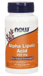 NOW FOODS Alpha Lipoic Acid 250 mg (60 kaps.)
