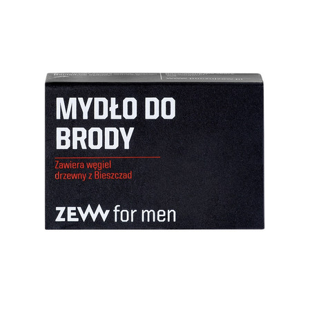 Mydło do brody z węglem drzewnym z Bieszczad 85ml
