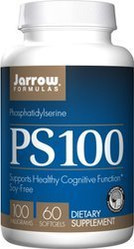 Jarrow Formulas − PS100 Fosfatydyloseryna 100 mg Soy-Free − 60 kaps.
