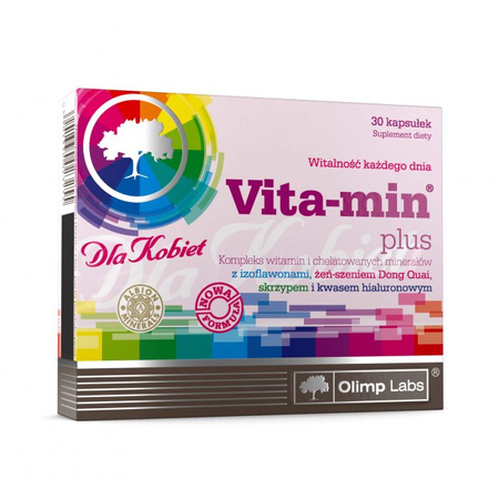 Olimp Labs Vitamin plus dla kobiet 30 kaps.