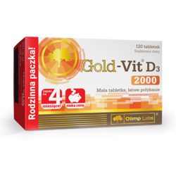 Olimp Labs Witamina Gold-Vit D3 2000 - 120 tabl.