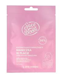 Face Boom Maseczka rozświetlająco-nawilżająca w płacie 15g