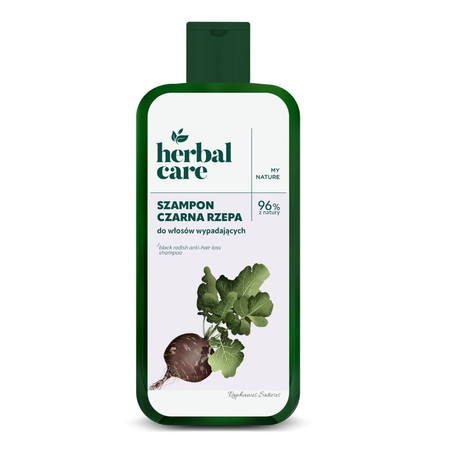 HERBAL CARE Szampon CZARNA RZEPA do włosów wypadających 330ml FARMONA