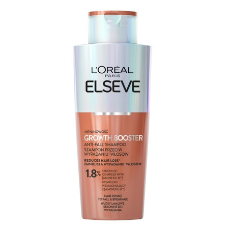 Elseve Growth Booster szampon wzmacniający przeciw wypadaniu włosów 200ml
