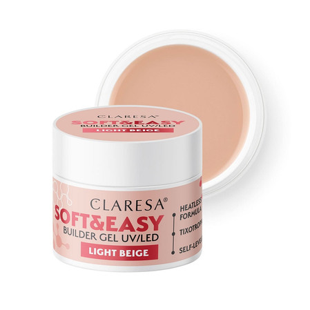 Soft&Easy Builder Gel żel budujący Light Beige 90g