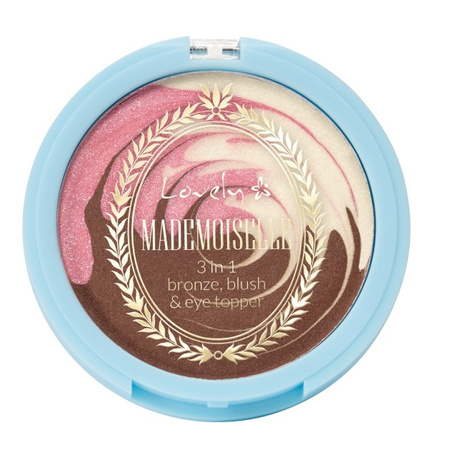 Mademoiselle 3in1 Bronze Blush & Eye Topper kremowy bronzer róż i topper do powiek 6g