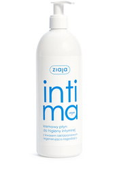Ziaja Intima, Płyn kremowy do higieny intymnej z kwasem laktobionowym regenerująco-łagodzący 500ml