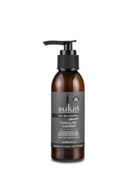 Sukin, OIL BALANCING Oczyszczający żel do mycia twarzy z aktywnym węglem, 125ml