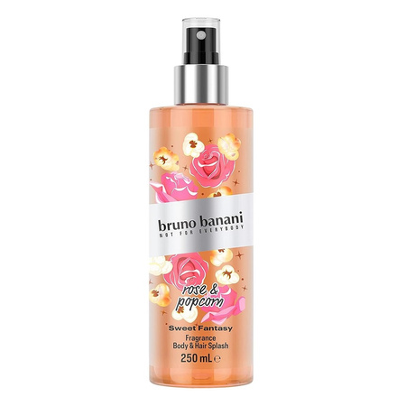 Sweet Fantasy Rose &amp; Popcorn mgiełka do ciała i włosów 250ml
