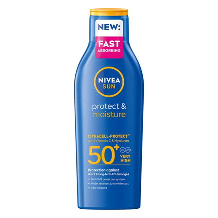 Nivea nawilżający balsam do opalania SPF50+ 200ml