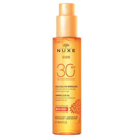 NUXE Sun Olejek do opalania twarzy i ciała SPF30 150 ml