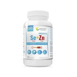 Wish Selen+Cynk 120 k z prebiotykiem
