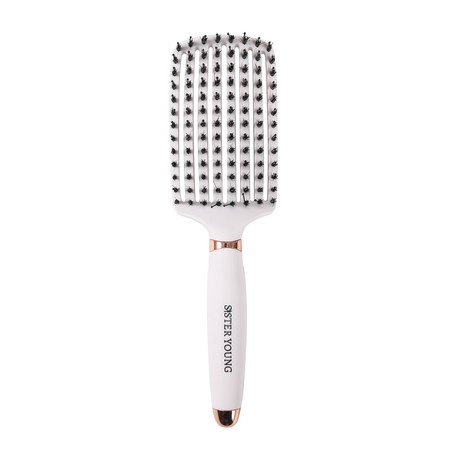 Ovia Hair Brush szczotka do włosów z włosiem dzika Nude