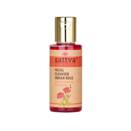 Sattva - Żel do mycia twarzy Indian Rose 100ml