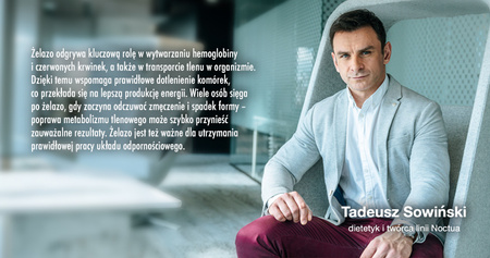 NOCTUA Noctaferr liposomalne żelazo z laktoferyną 30 kaps.