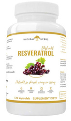 Altopharma Natural Herbs Resveratrol Ekstrakt 500mg 120 kaps.
