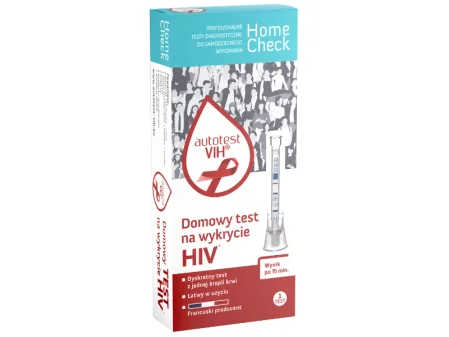 Home Check AUTOTEST VIH domowy test do wykrywania HIV - wyrób medyczny
