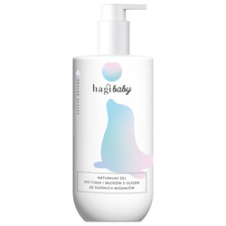 Hagi Baby − Naturalny żel do mycia ciała i włosów z olejem ze słodkich migdałów − 250ml