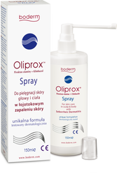 Oliprox Spray do pielęgnacji w łojotokowym zapaleniu skóry 150 ml