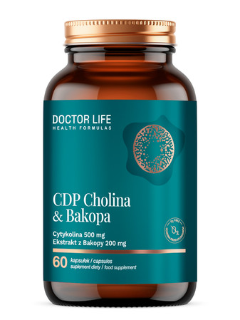 Doctor Life CDP Cholina & Bakopa 60 kaps.