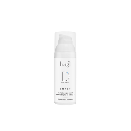 Hagi − Smart D, naturalny krem nawilżająco-kojący z d-pantenolem − 50 ml