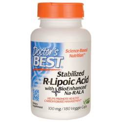 R-Lipoic Acid with BioEnhanced Na-RALA 180 kaps.