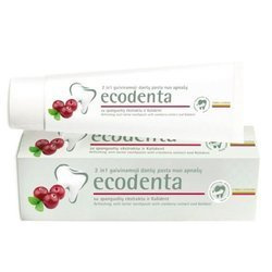 Ecodenta − Pasta do zębów z ekstraktem z żurawiny − 100 ml