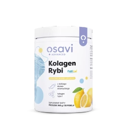 Osavi Kolagen Rybi z Dzikiego Dorsza 360 g, smak cytryna