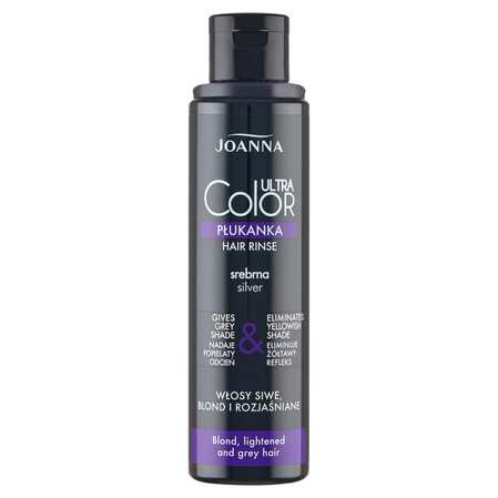 Ultra Color System srebrna płukanka do włosów siwych blond i rozjaśnionych 150ml