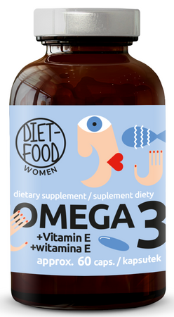 DIET-FOOD kwasy OMEGA-3 - 60 kaps.