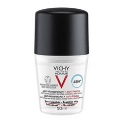 Vichy Homme Anti-Perspirant 48h antyperspirant w kulce przeciw plamom 50ml
