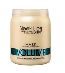 Sleek Line Repair Volume Mask maska do włosów z jedwabiem zwiększająca objętość 1000ml