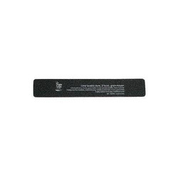 Peggy Sage 2-Way Nail File Coarse pilnik do paznokci prostokątny dwustronny 100/180 czarny 1szt