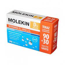 MOLEKIN D3 2 000 j.m. 90 tabletek + 30 tabletek GRATIS!