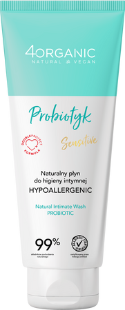 4organic płyn do higieny intymnej Probiotyk 200ml