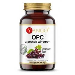 OPC Ekstrakt Z Pestek Winogron 300mg suplement diety 90 kapsułek