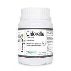 KENAY Chlorella Yaeyama na wsparcie układu odpornościowego i uzupełnienie diety w składniki odżywcze 360 tabl.