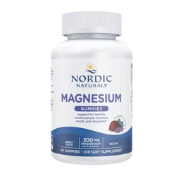 Nordic Naturals Magnesium Gummies Blueberry Lavender 60 żelek