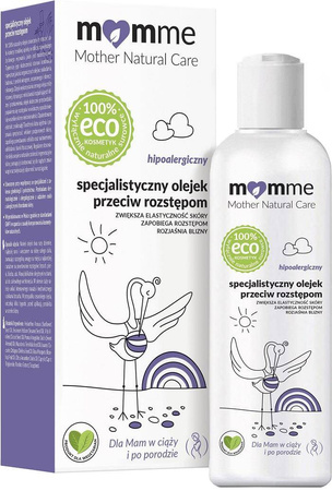Momme, Specjalistyczny olejek przeciw rozstępom, 150ml