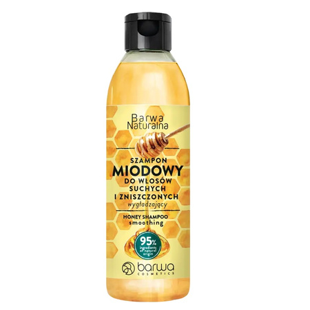 Barwa Naturalna szampon miodowy wygładzający 300ml