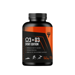 Trec Endurance OMEGA 3 + D3 SPORT EDITION 120 kaps.